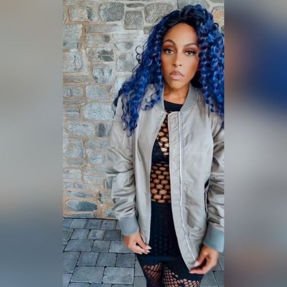 Miz Catching Flights: Olive Poncho Bomber - Picture 15 of 17